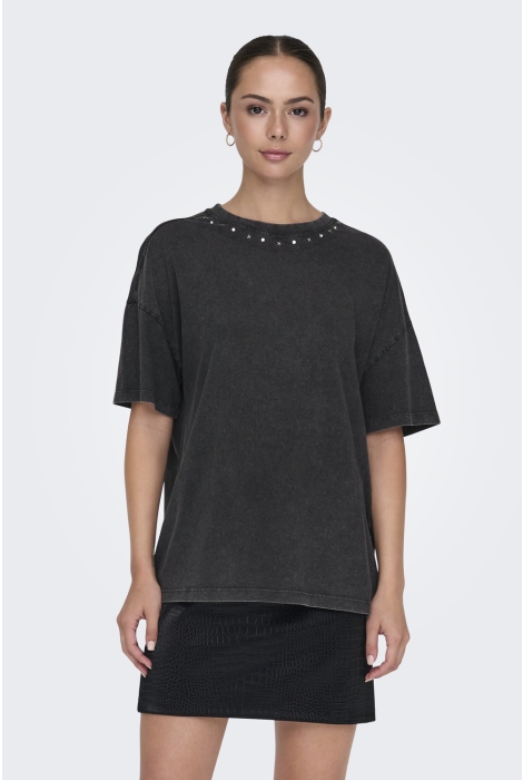 Jacqueline de Yong jdycarla s/s o-neck stud t-shirt jr