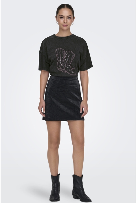 Jacqueline de Yong jdycarla s/s o-neck stud t-shirt jr