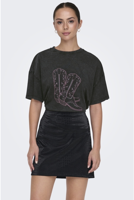 Jacqueline de Yong jdycarla s/s o-neck stud t-shirt jr