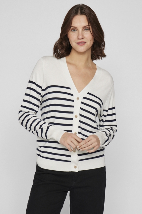 Vila viwennie v-neck l/s knit cardigan