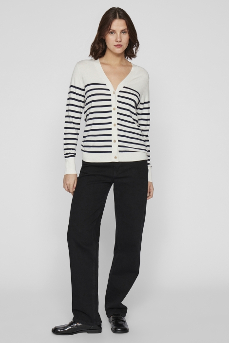 Vila viwennie v-neck l/s knit cardigan