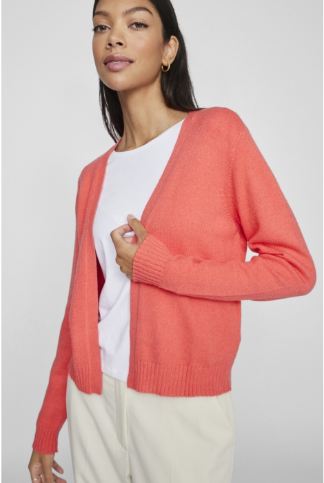 Vila viril short l/s knit cardigan-noos