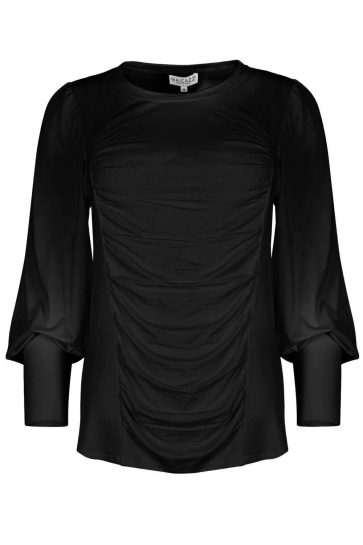 Maicazz T-shirt LUA TOP WI24 60 309 BLACK