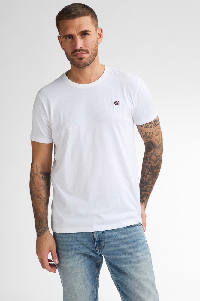 T SHIRT SS M ROS TSR002 0000 Bright White