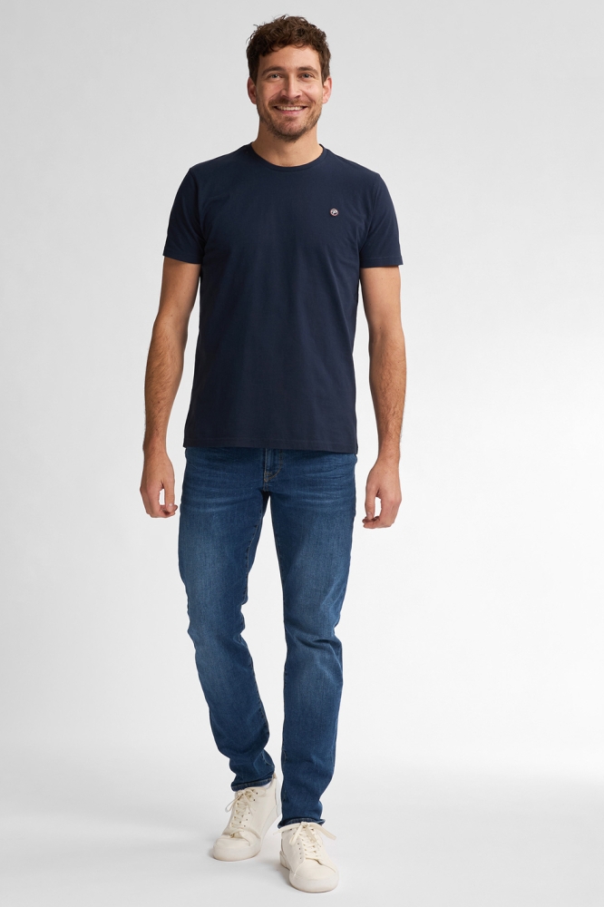 T SHIRT SS M ROS TSR002 5178 Navy Blue