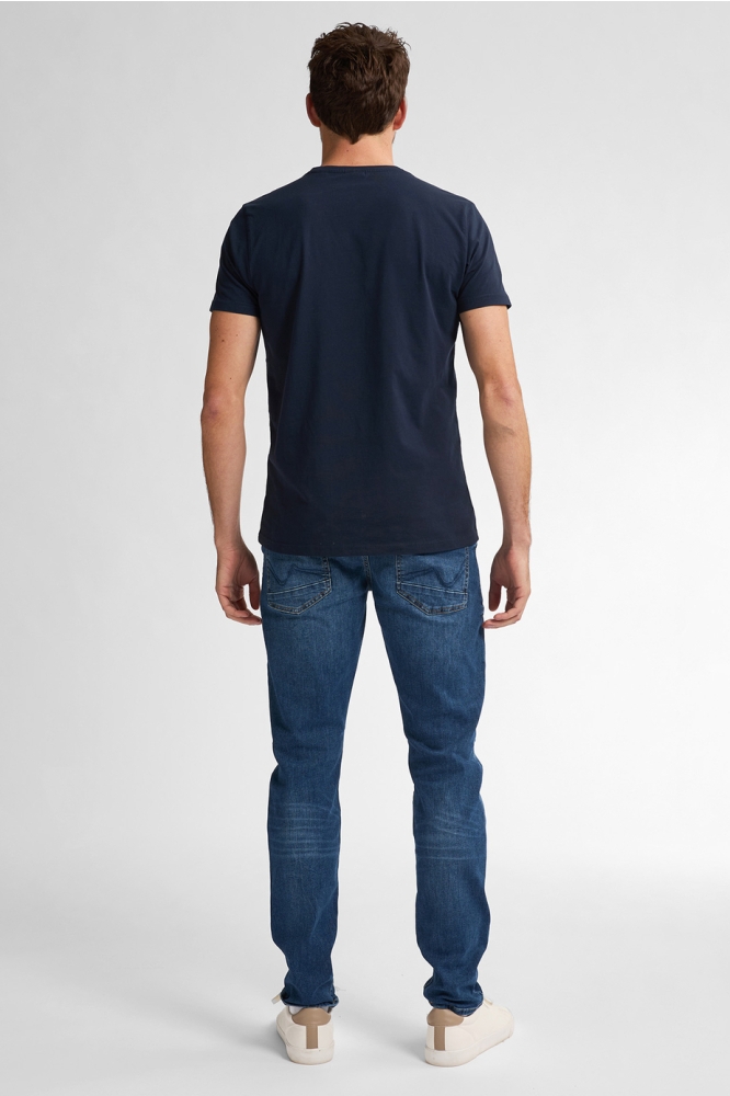 T SHIRT SS M ROS TSR002 5178 Navy Blue