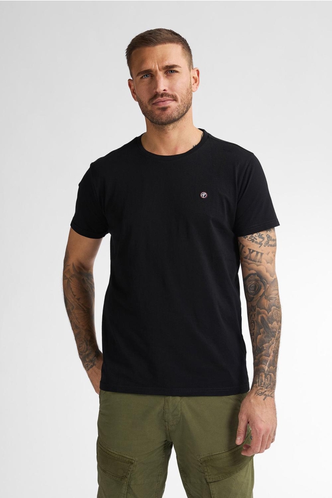 T SHIRT SS M ROS TSR002 9999 Black