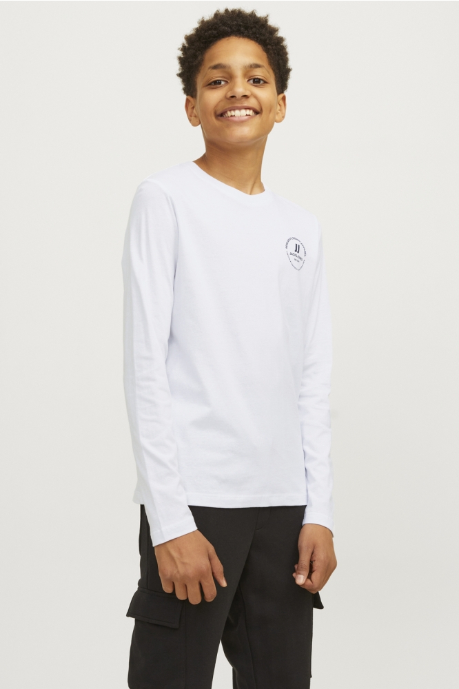 JJESWIFT TEE LS NOOS JNR 12258973 White