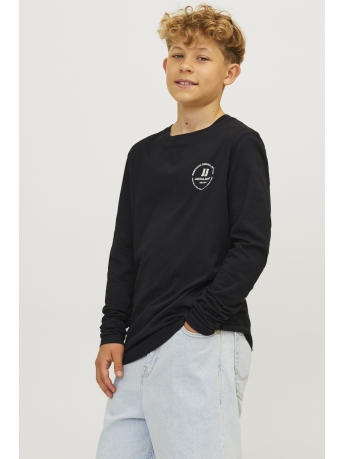 Jack & Jones Junior T-shirt JJESWIFT TEE LS NOOS JNR 12258973 Black