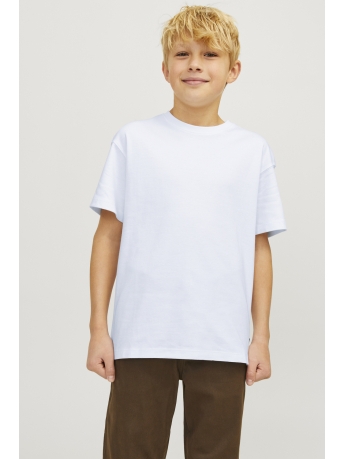 Jack & Jones Junior T-shirt JJEURBAN EDGE TEE SS O-NECK NOOS JN 12258902 White