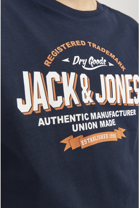 Jack & Jones Junior jjelogo tee ls o-neck 2 col noos jn