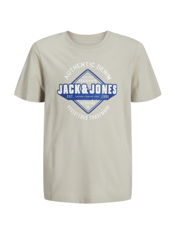 Jack & Jones Junior T-shirt JJELOGO TEE SS ONECK 2COL 24/25 NOO 12258876 Moonbeam