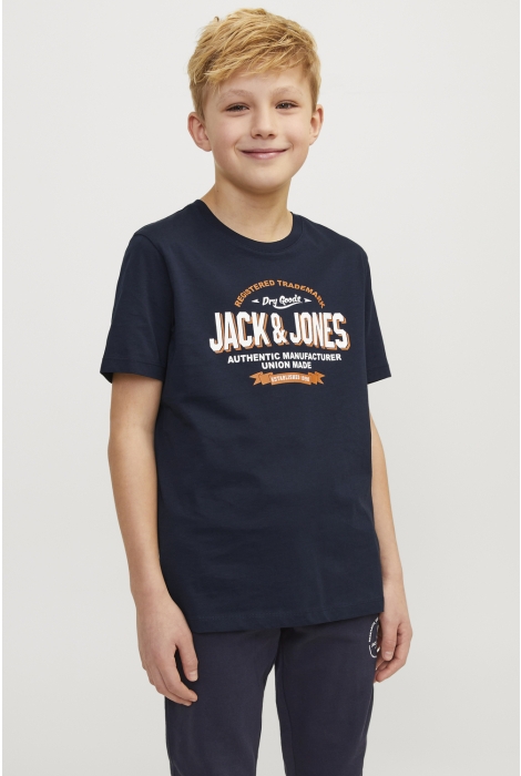 Jack & Jones Junior jjelogo tee ss oneck 2col 24/25 noo