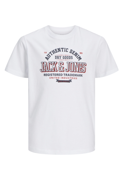 Jack & Jones Junior jjelogo tee ss oneck 2col 24/25 noo