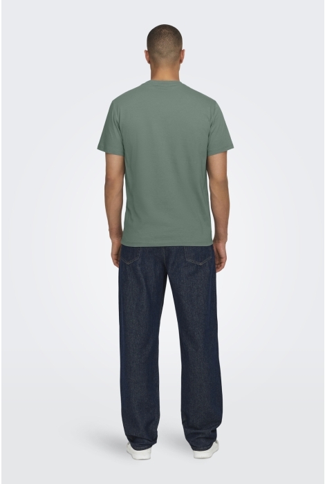 Only & Sons onsmax life ss stitch tee noos