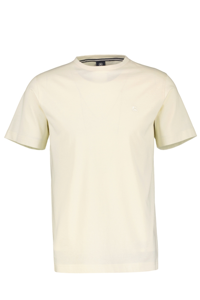 BASIC TSHIRT MET LOGOSTEEK 24D3000 106 Bone White