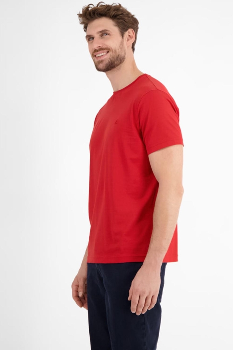 Lerros t-shirt/serafino 1/2 arm