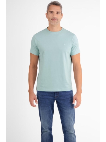 Lerros T-shirt BASIC TSHIRT MET LOGOSTEEK 24D3000 408