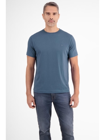 Lerros T-shirt BASIC TSHIRT MET LOGOSTEEK 24D3000 443