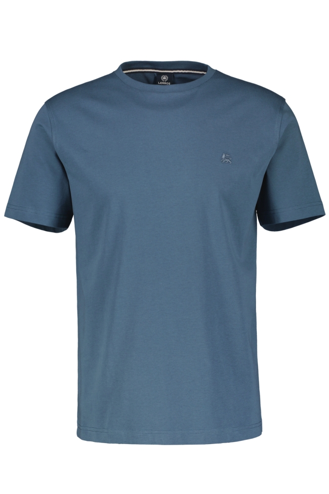 BASIC TSHIRT MET LOGOSTEEK 24D3000 443 Crispy Blue