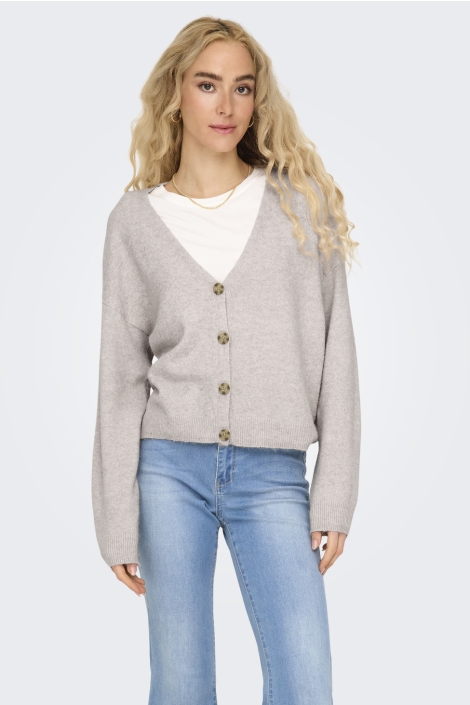 Only onlrica life l/s v-neck cardigan kn