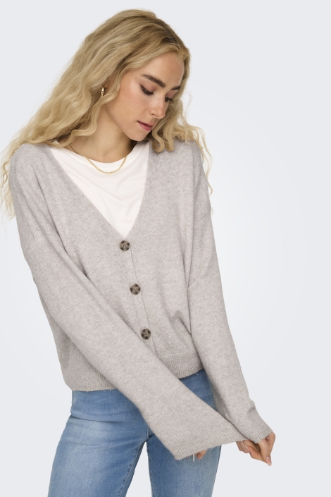 Only onlrica life l/s v-neck cardigan kn