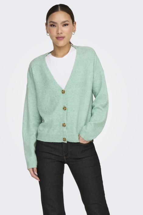 Only onlrica life l/s v-neck cardigan kn