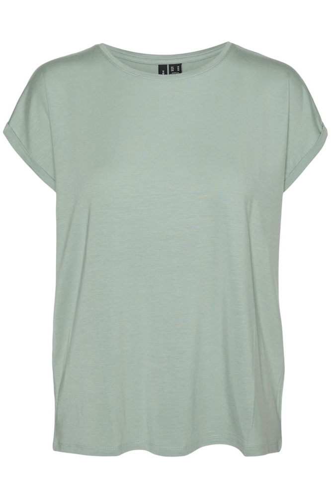 VMAVA PLAIN SS TOP GA JRS NOOS 10284468 GRAY MIST