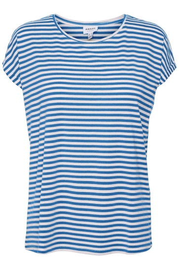 Vero Moda T-shirt VMAVA SS TOP STRIPE GA JRS NOOS 10284469 DAPHNE