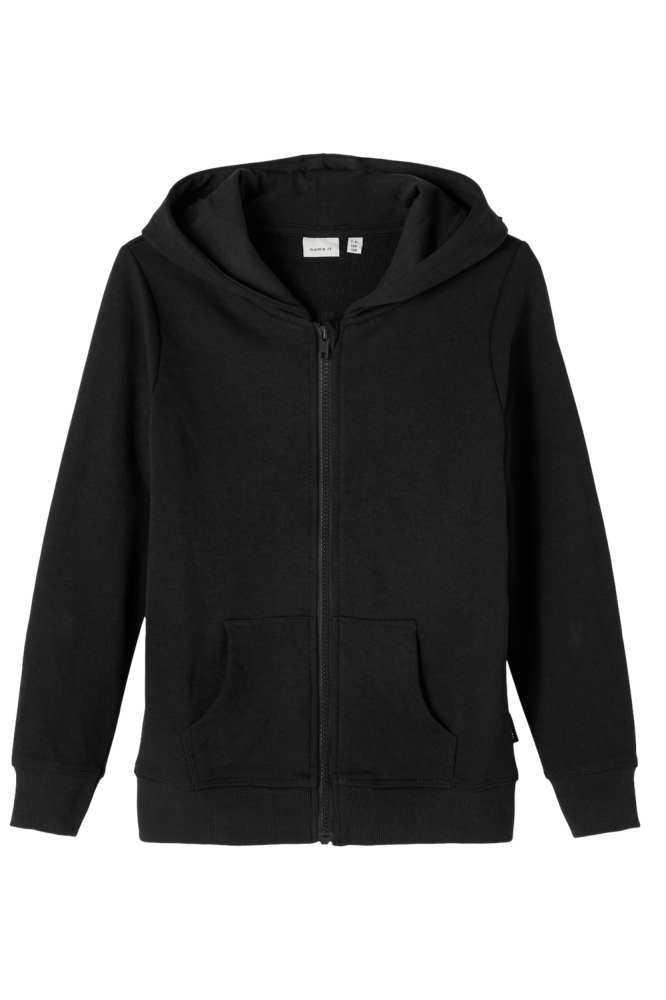 NKMNESWEAT CARD W HOOD BRU NOOS 13224921 Black