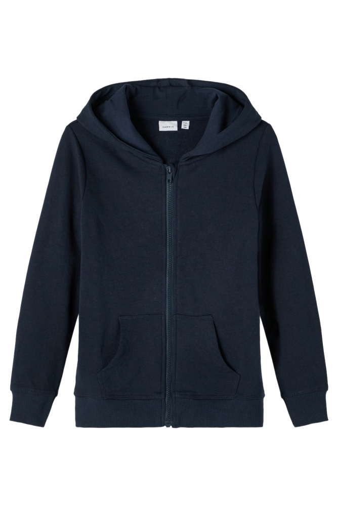 NKMNESWEAT CARD W HOOD BRU NOOS 13224921 Dark Sapphire