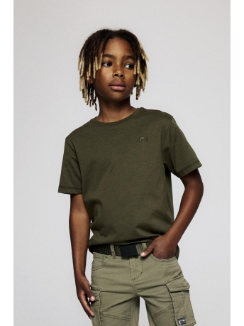 Name It T-shirt NKMGREG SS NREG TOP NOOS 13235161 Olive Night