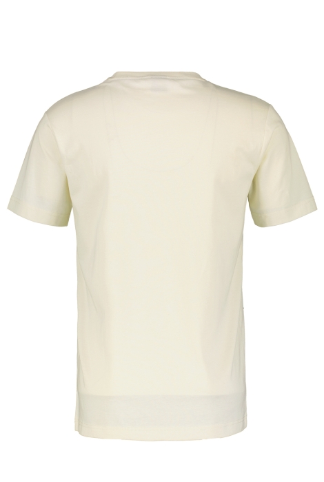 Lerros t-shirt/serafino 1/2 arm