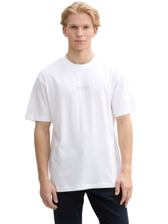 Tom Tailor T-shirt T SHIRT MET RONDE HALS 1045021XX12 20000