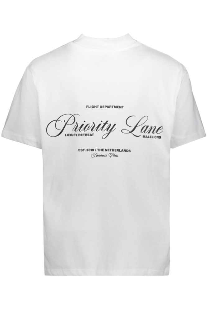 PRIORITY T SHIRT MM1 PS25 37 100 WHITE