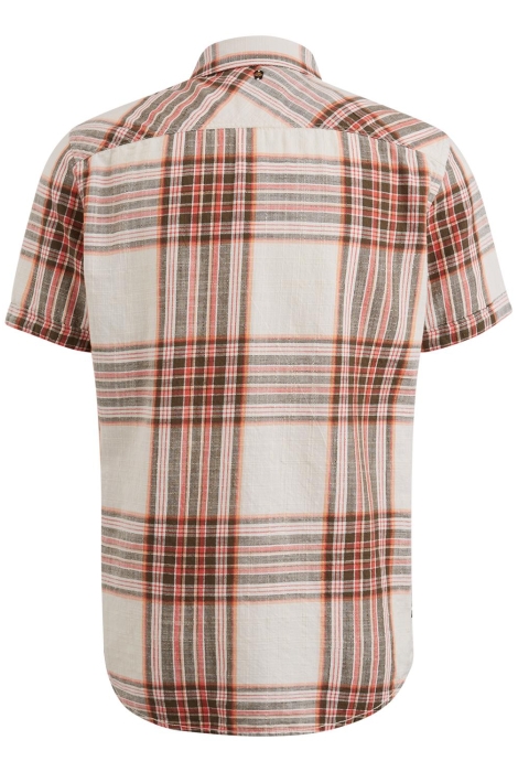 PME legend short sleeve shirt ctn slub check