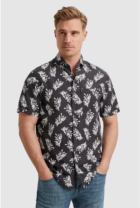 Vanguard short sleeve shirt printed tencel