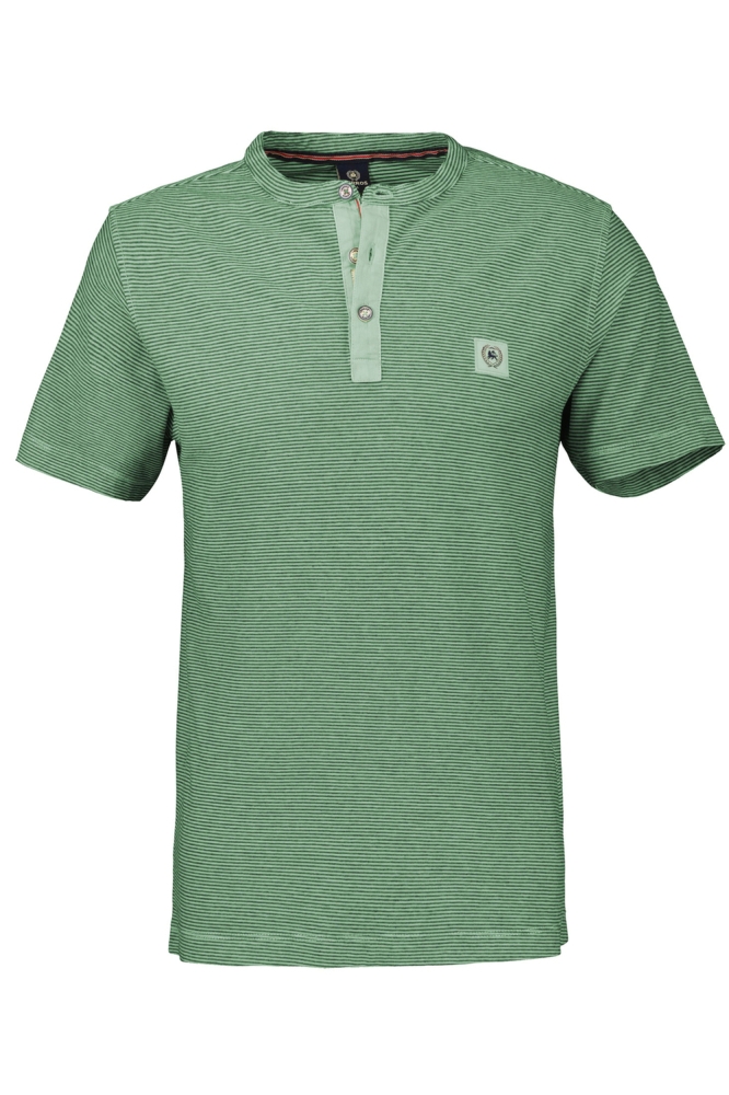 GESTREEPT TSHIRT 2523910 612 Sage Green