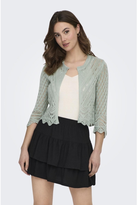 Jacqueline de Yong jdysun 3/4 cropped cardigan knt noo