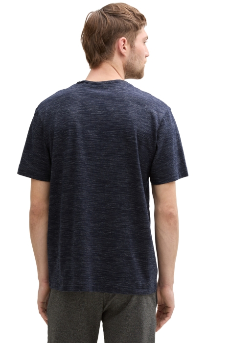 Tom Tailor injected v-neck t-shirt