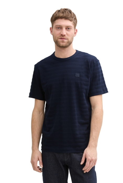 Tom Tailor structured basic t-shirt