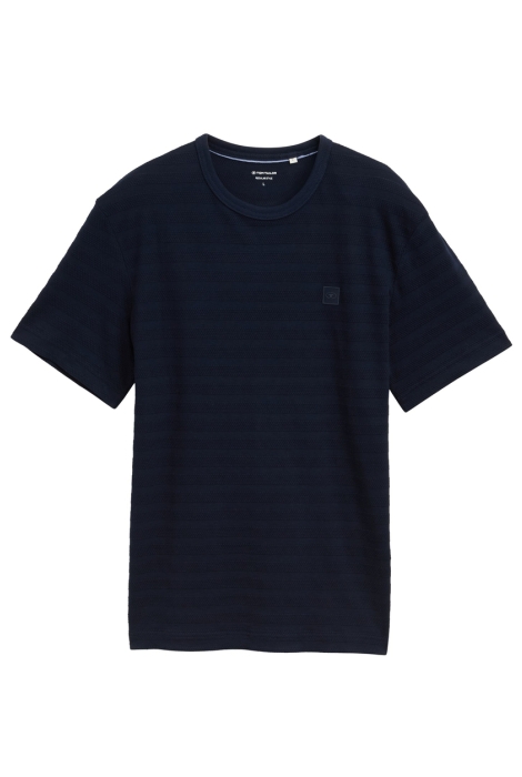 Tom Tailor structured basic t-shirt