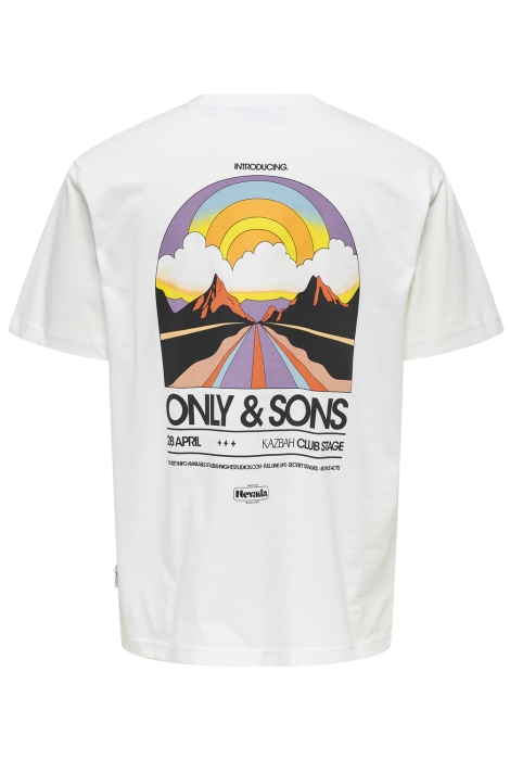 Only & Sons onskazbah print rlx ss tee