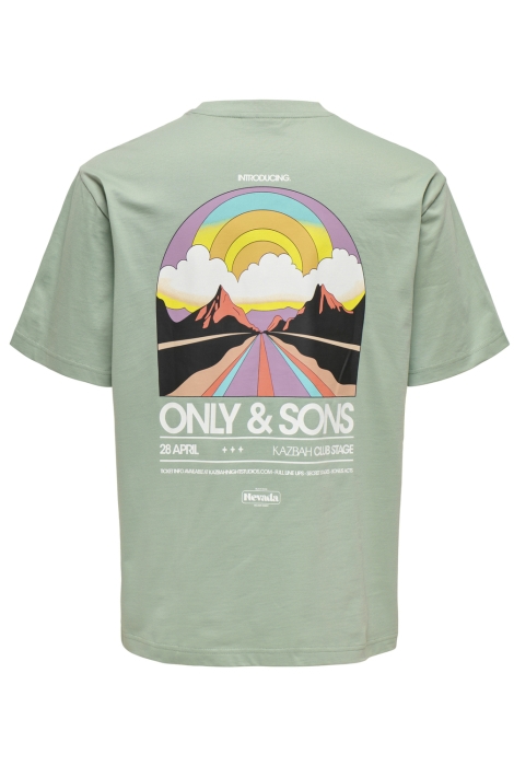 Only & Sons onskazbah print rlx ss tee