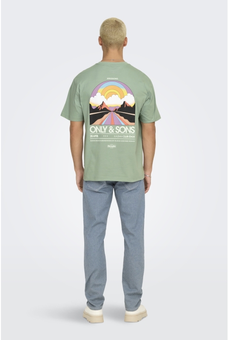 Only & Sons onskazbah print rlx ss tee