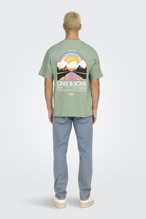 Only & Sons onskazbah print rlx ss tee