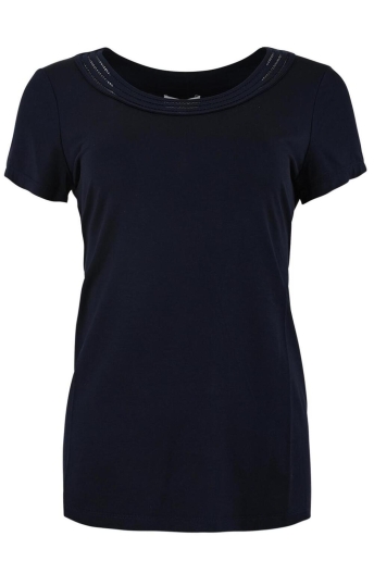 Maicazz T-shirt MATTE TOP SP25 60 325 NAVY