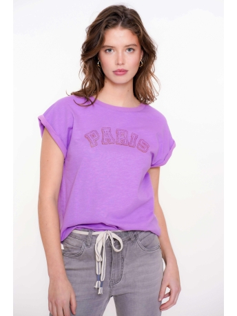 Geisha T-shirt T SHIRT PARIS 52116 41 000380 Purple