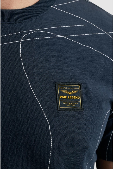 PME legend short sleeve r-neck slub jersey pa