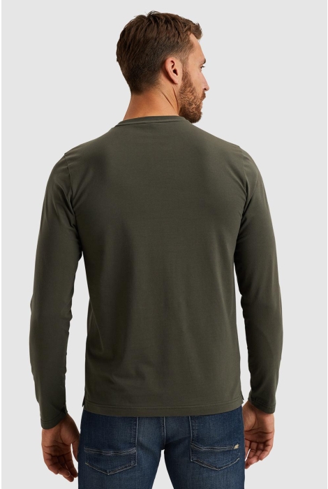 PME legend long sleeve r-neck cotton elastan